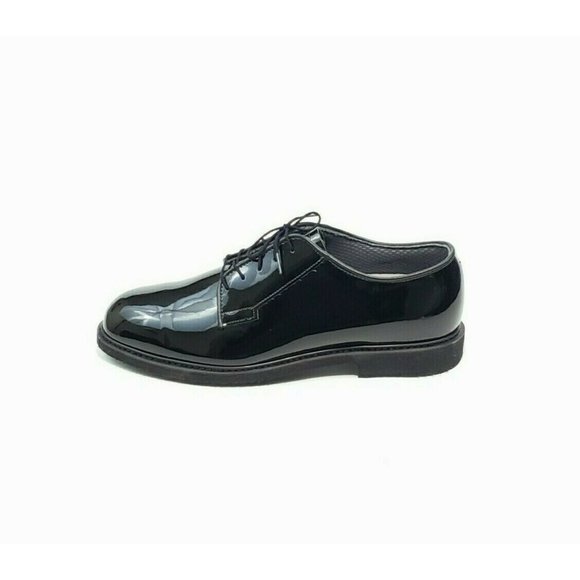 Bates Oxford Shoes 00942 Uniform High Gloss Black Mens US 11 E main image 5